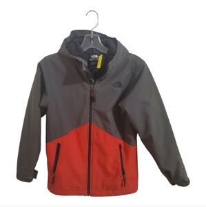 The North Face Apex Elevation Boys Red and Gray Jacket Size Medium